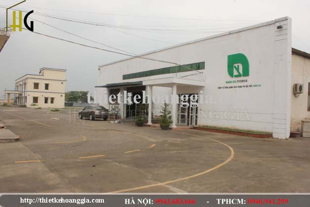nhà xưởng sản xuât đồ nội thất của Hoàng Gia